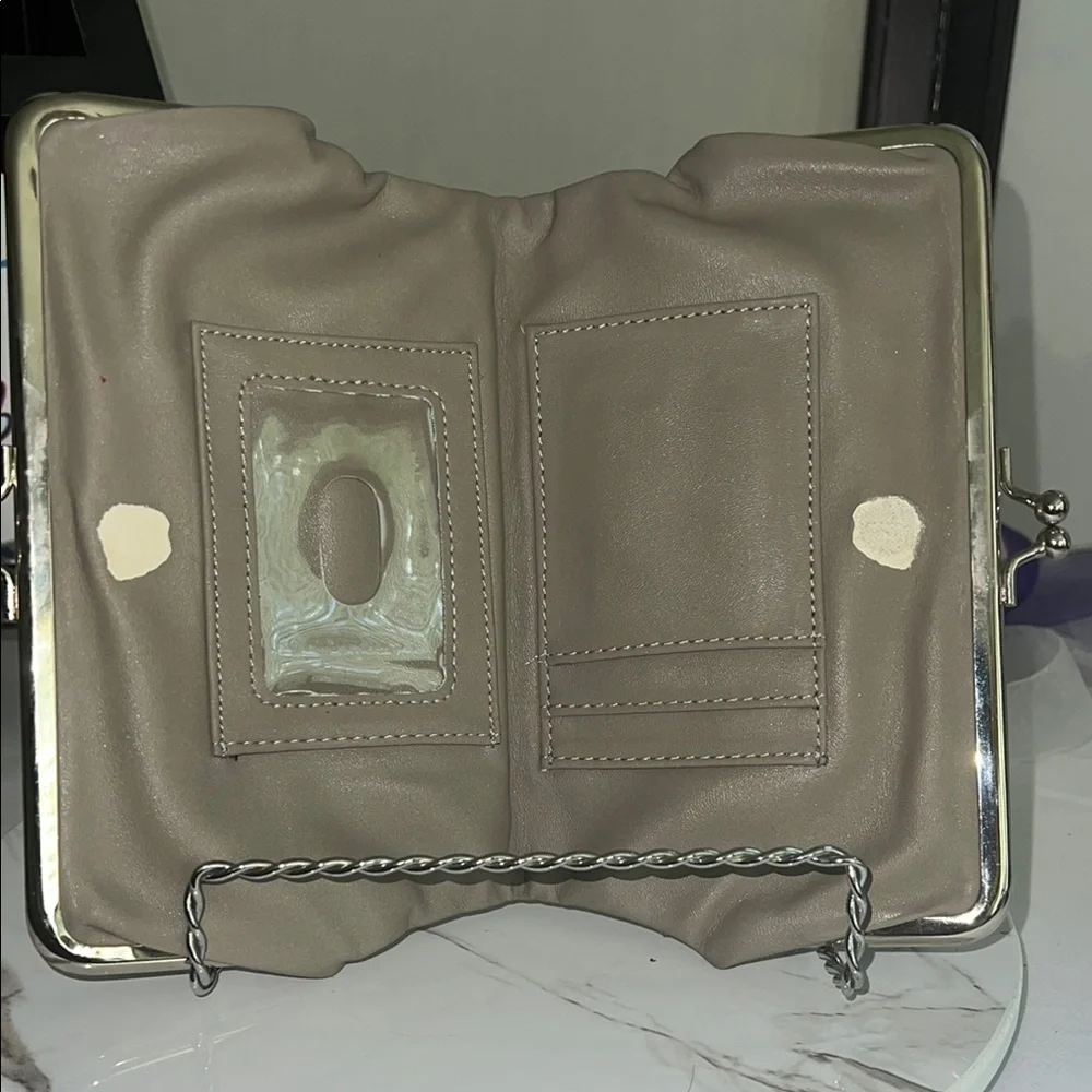 Silver Quilted Clutch by Source Unknown Clutches & Wristlets